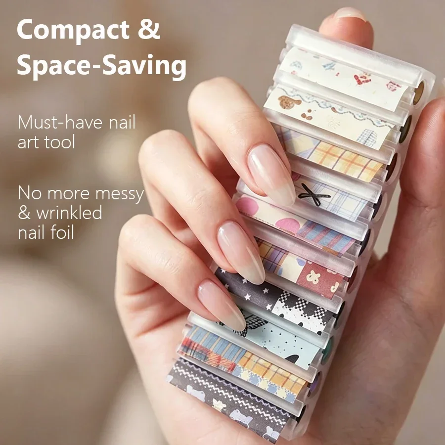 Portable 10-Grid Nail Starry F - Nail Art Simple review and price