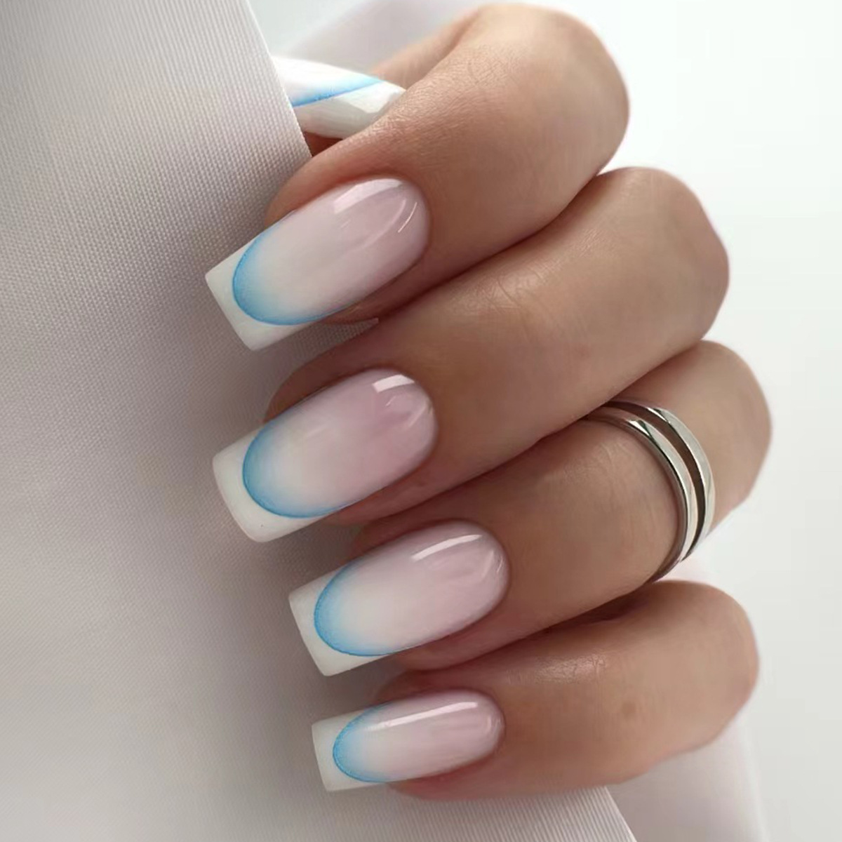 24pcs Finished Fake Nails Fren - Nail Art Simple review and price