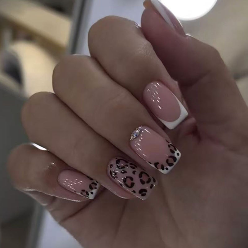 24pcs Finished Fake Nails Fren - Nail Art Simple review and price